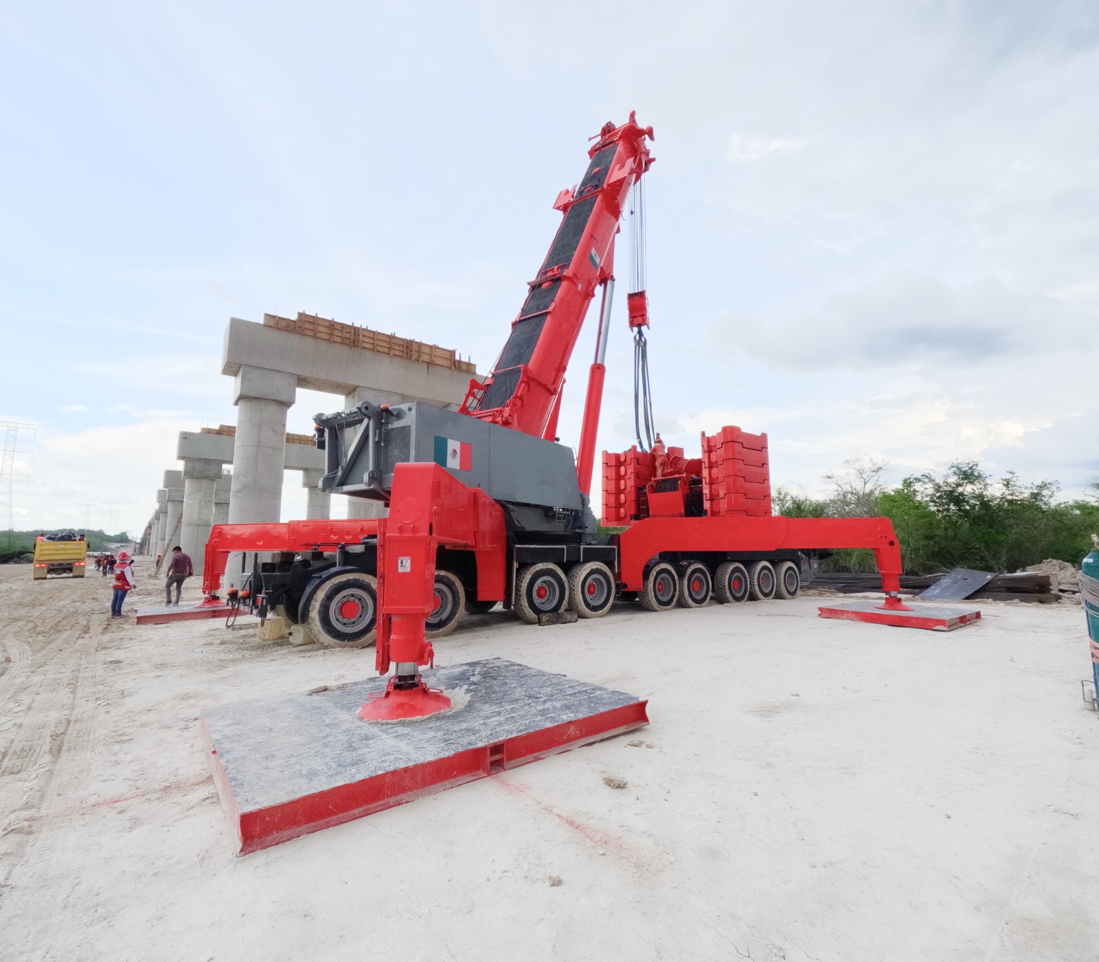 Camión de construcción